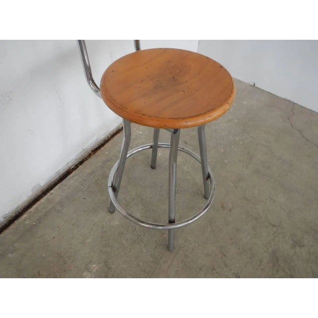 Italian Stool, 1970s For Sale - Image 4 of 5