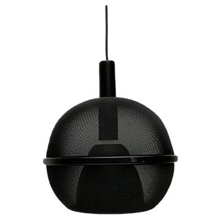 Vintage German Space Age Mesh Ceiling Lamp by Roger Tallon for Erco For Sale