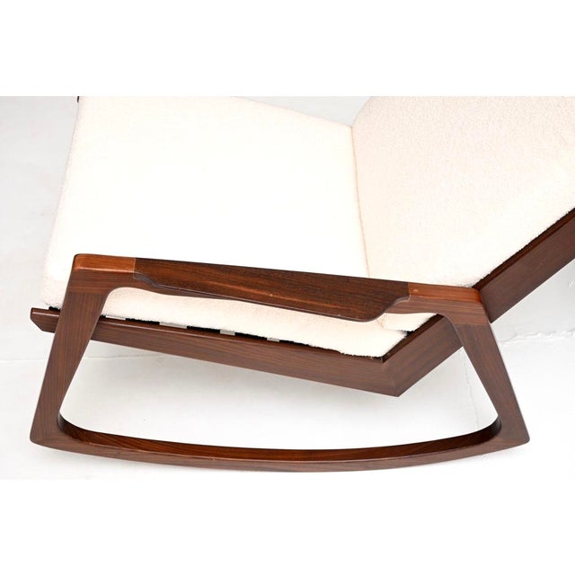Vintage Danish Rocking Chair, 1960s For Sale - Image 10 of 11