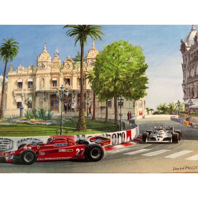 Ferrari Print Collection “Lot of 27” Litho (Printed in Germany) by Daniel Picot For Sale - Image 10 of 18
