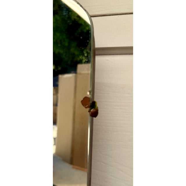 1940s John Stuart Blonde Wood 3-Piece Vanity, Mirror & Bentwood Stool For Sale - Image 13 of 18