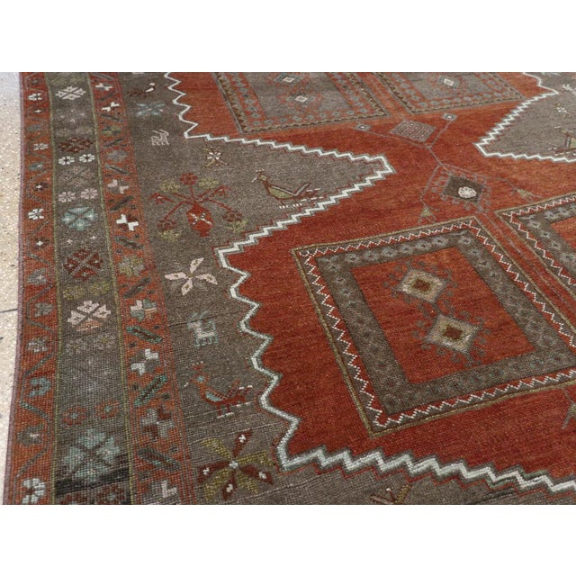 Galerie Shabab Collection Mid-20th Century Turkish Anatolian Accent Rug For Sale - Image 4 of 9