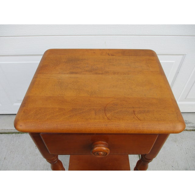 Early 20th Century Antique Maple Nightstand Chairish