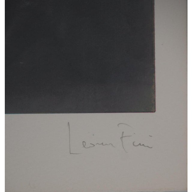 Modern Léonor Fini, The Fatal Lovers, Original Signed Screenprint For Sale - Image 3 of 6