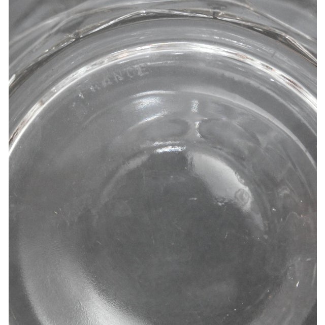 Vintage Heavy Cut Glass Ice Bucket Chivas Regal France 1980s For Sale - Image 10 of 12