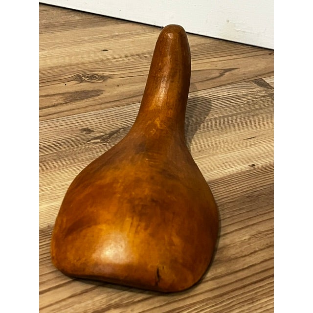 Early 20th Century Primitive Wood Spoon Rest For Sale - Image 10 of 10