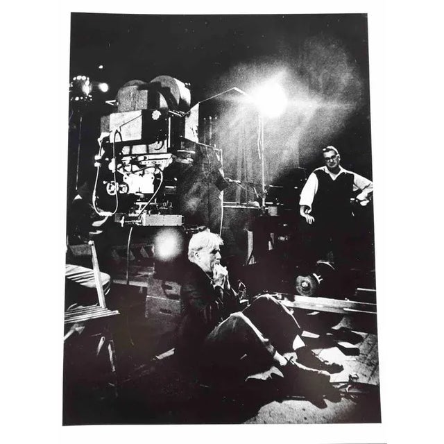 W. Eugene Smith, Charlie Chaplin on the set of Limelight, Photograph, 1958 For Sale - Image 3 of 3