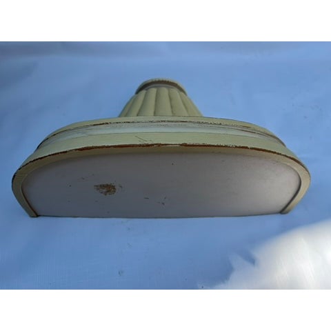 Vintage Faux Wood Wall Shelf For Sale - Image 6 of 9