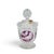 Vintage, hand-finished lidded jar featuring a charming bird motif and intricate design. Hofbauer "The Byrdes" Collection...