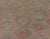Peach Vintage Turkish Kilim Rug With Peach, Sage, Gold and Soft Pink Diamonds 5'11 X 10'0 For Sale - Image 8 of 15