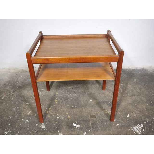 Brown Teak 5372 Side Table by Børge Mogensen for Fredericia For Sale - Image 8 of 10