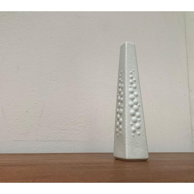 Vintage German White Porcelain Vase from KPM Royal Porzellan, 1970s For Sale - Image 5 of 15
