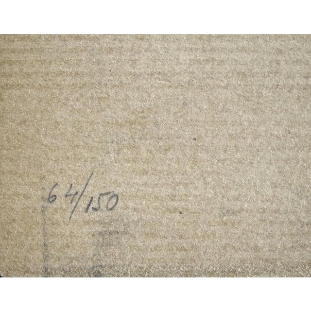 Modern Antoni Tàpies, Lithograph Edition 64/150, 1974, Lithograph For Sale - Image 3 of 4