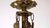 Mid-Century Modern Antique French Brass Glass Grape Shade Chandelier, 1930s For Sale - Image 3 of 11