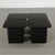 Late 20th Century Italian Nesting Coffee Cocktail Table Set Black Lacquer For Sale In Palm Springs - Image 6 of 18