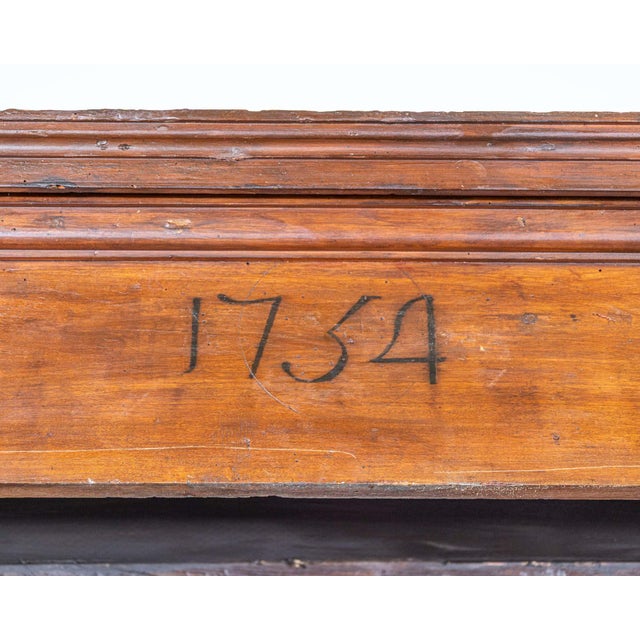 Tuscan 18th-Century Tuscan Poplar Wardrobe Dated 1751 For Sale - Image 3 of 7