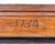 Tuscan 18th-Century Tuscan Poplar Wardrobe Dated 1751 For Sale - Image 3 of 7