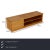 The Team7 sideboard is crafted from solid wood in a brown finish and stands flush with the floor. A tall drawer with a...