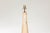 Tan Mid 20th Century English Midcentury Pine Table Lamps with Natural Finish and Lucite Bases - Pair For Sale - Image 8 of 12