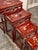 Asian Rosewood + Mother of Pearl Inlaid Nesting Tables, Set of Four For Sale - Image 9 of 12