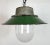 Green Enamel and Cast Iron Industrial Pendant Light, 1960s For Sale - Image 6 of 17