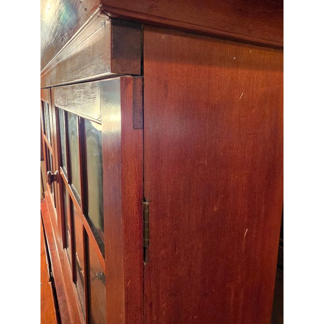 Early 19th Century Ohio Valley Cherry Secretary Desk With Hidden Compartment For Sale - Image 15 of 18