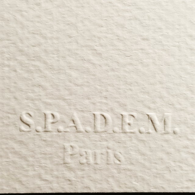 1970s Victor Vasarely, Composition, 1970s, Limited Edition Lithograph. For Sale - Image 5 of 7