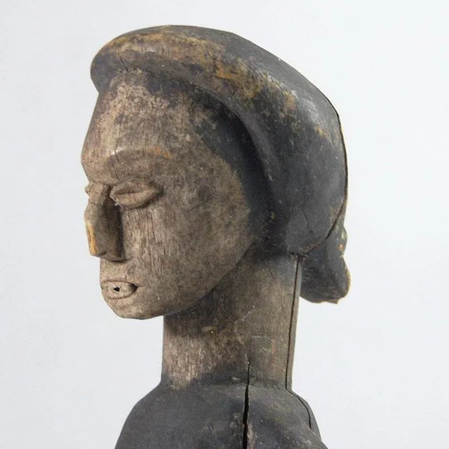 Black Fang Gabon Figurine in Wood, 1980s For Sale - Image 8 of 10