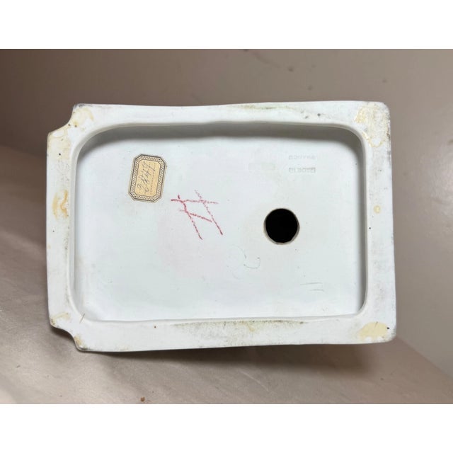 Large French Canova 19th Century Parian Figure Seated Cherub Statue Sculpture For Sale - Image 12 of 13