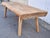Wood Oak Pig Bench Butcher's Block Coffee Table For Sale - Image 7 of 12