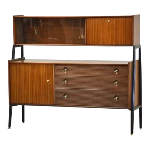 1960s Nathan Furniture Teak Sideboard Credenza