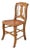 Antique Regency Hand-Painted Maple and Cane Dining Chair or Side Chair, Circa 1900 For Sale