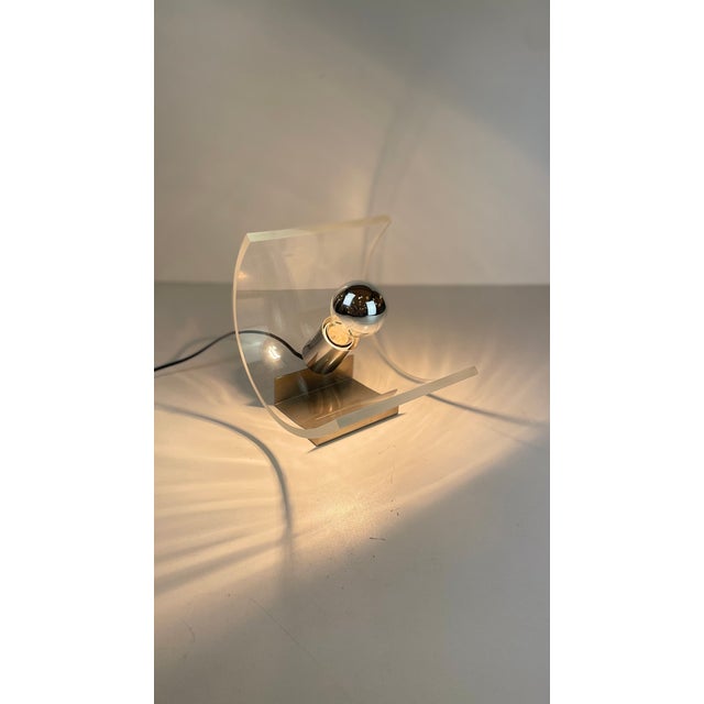 Space-Age Table Lamp by François Arnal for Atelier A, 1970s For Sale - Image 3 of 13