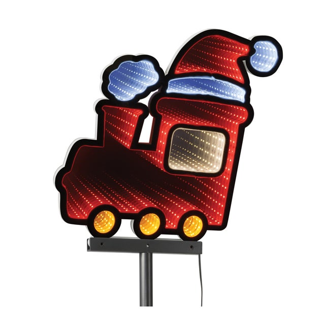Kenneth Ludwig Chicago Holiday Train Pathway Light Ekkolight (Set of 4) For Sale - Image 4 of 7