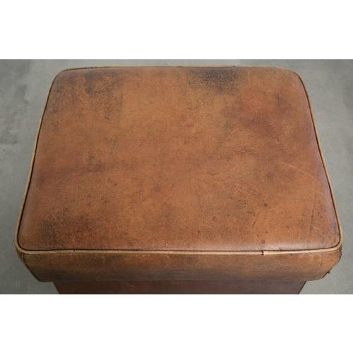 Set of Sheepskin Lounge Chair and Ottoman For Sale - Image 17 of 18