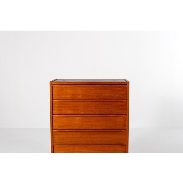 Vintage Teak Chest of Drawers, 1960s For Sale - Image 6 of 14