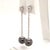 Tahitian Pearl Earrings 14k White Gold Certified For Sale - Image 4 of 15