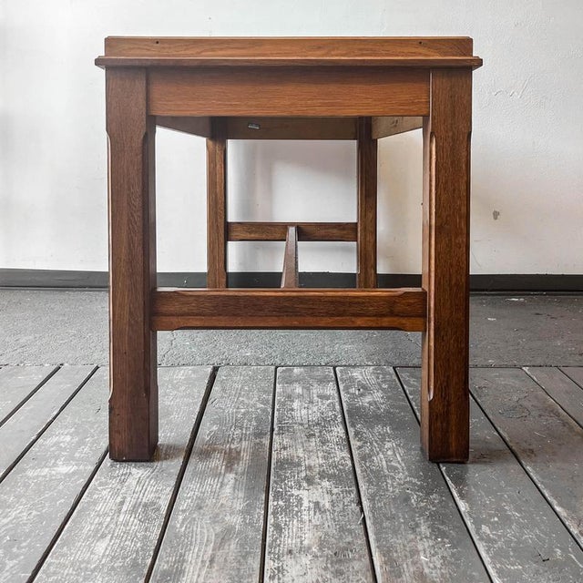 Large Exhibition Table in Oak For Sale - Image 10 of 18