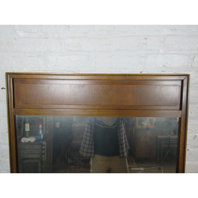 Mid-Century Modern Mid-Century Modern Mirror For Sale - Image 3 of 9