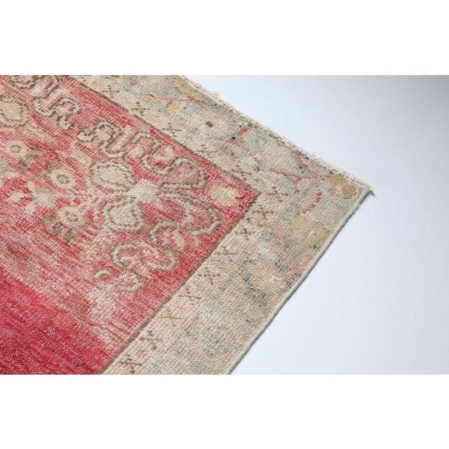 1940s Vintage Hallway Runner Rug -12' 2 X 2' 11 For Sale In Tampa - Image 6 of 16