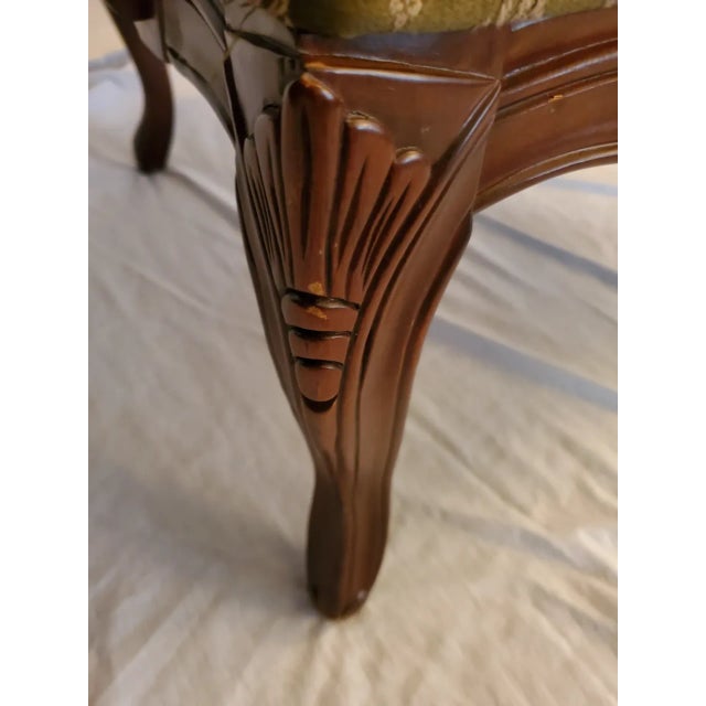 2000 - 2009 2000s Baker Furniture Green Side Chair For Sale - Image 5 of 7