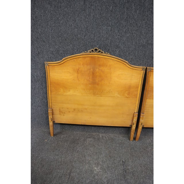French Style Fruitwood Headboards/Pair Chairish