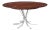 Danish Modern Rosewood Expanding Dining Table by Dyrlund For Sale