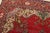 Textile Tabriz Rug 9’5” X 12’7” Red Wool Traditional Hand-Knotted Oriental Carpet For Sale - Image 7 of 15