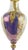 Antique 19th Century French Sevres Porcelain & Bronze Vase. Signed Maxant. For Sale - Image 9 of 12