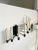 Metal Rare Lightolier Eight-Arm Mid-Century Modern Wall Sconce, Model Ca-5417, Attributed to Gerald Thurston For Sale - Image 7 of 9