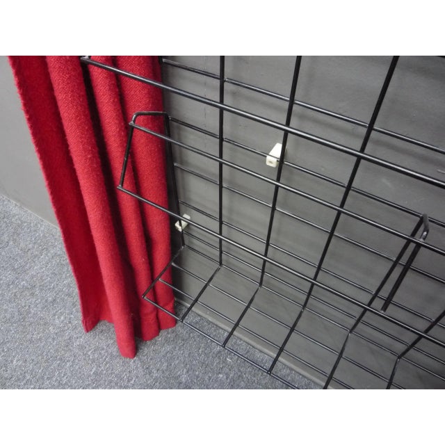 Mid-Century Modern Shoe Rack Shelf by Karl Fichtel for Erlauer Drahtwerke, 1950s For Sale - Image 6 of 10