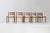 Mid-Century Modern Vintage Danish Model 84 Dining Room Chairs by Niels Otto for J.L. Møllers, 1960s, Set of 5 For Sale - Image 3 of 11