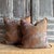 French Linen Accent Cover – Pompadour Havane 26 For Sale In Los Angeles - Image 6 of 7