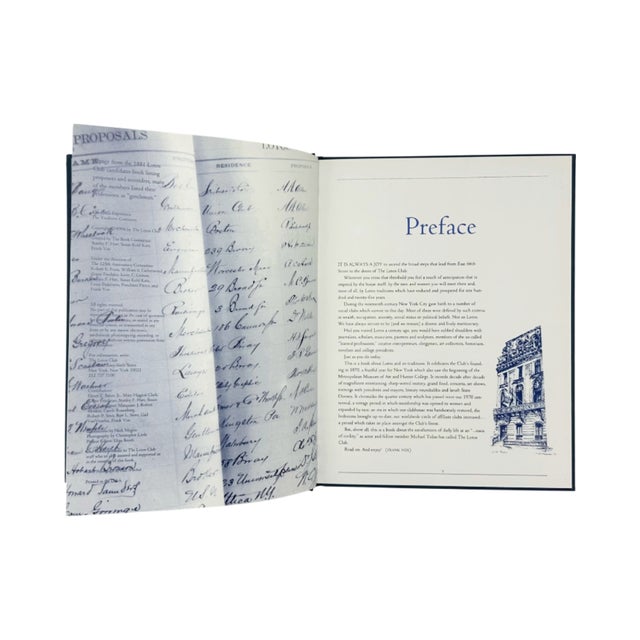 1990s Lotos Club Nyc 125th Anniversary Book 1996 the Lotos Experience For Sale - Image 5 of 9